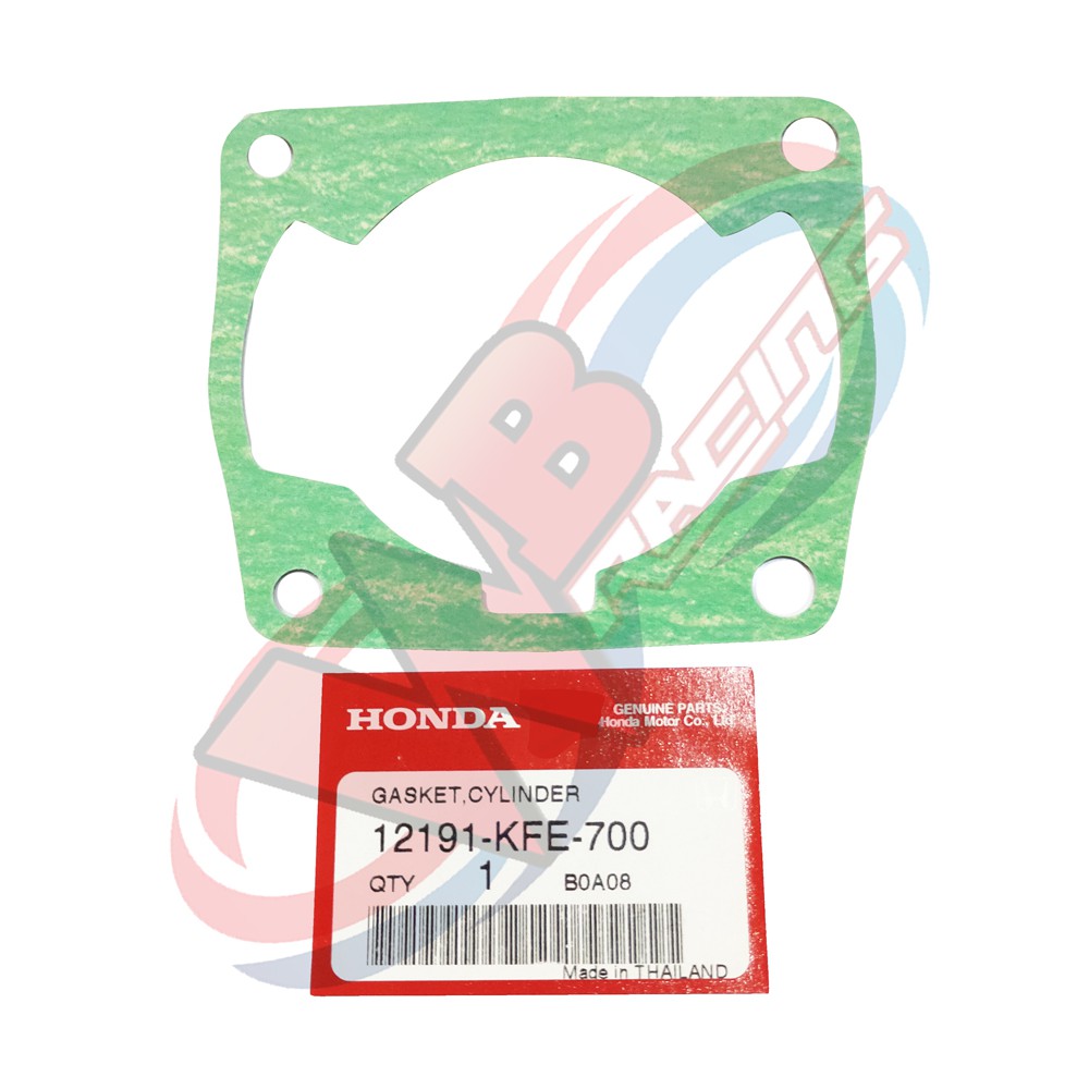 Paking Blok Gasket Cylinder Honda NSR 150 SP, Honda Phantom 150 2Tak Original - 12191-KFE-700
