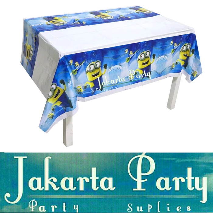 Table Cover Motif Minion / Taplak Meja Karakter Minion