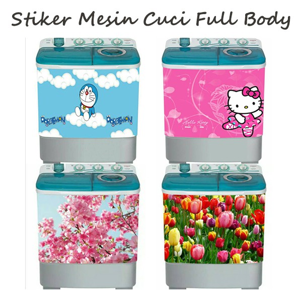  Stiker  Mesin  Cuci  Full Body Shopee Indonesia