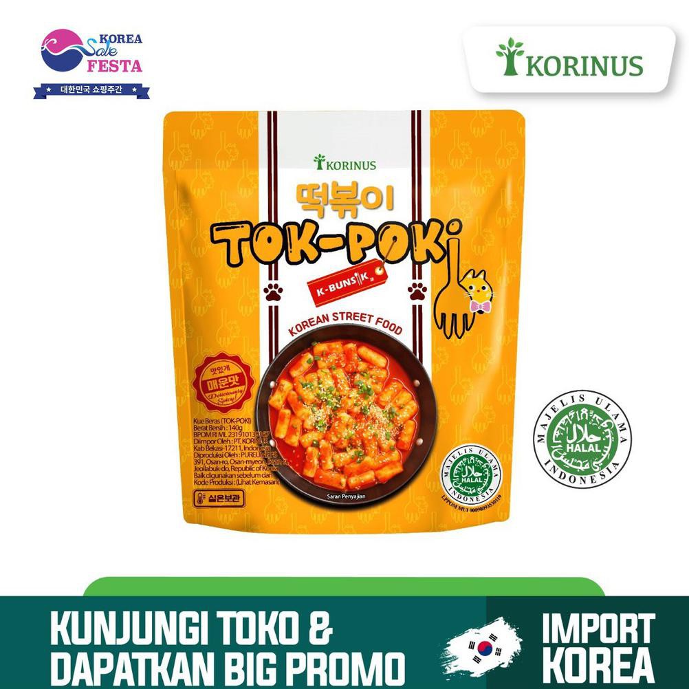 

Terlaris Korinus K - Bunsik Tokpoki Instan Halal Mui