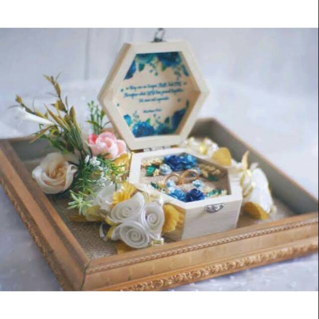 Box Hantaran Kotak Hantaran Seserahan Nikahan Lamaran Bahan Akrilik Mewah Bisa Custom Kotak Hantaran