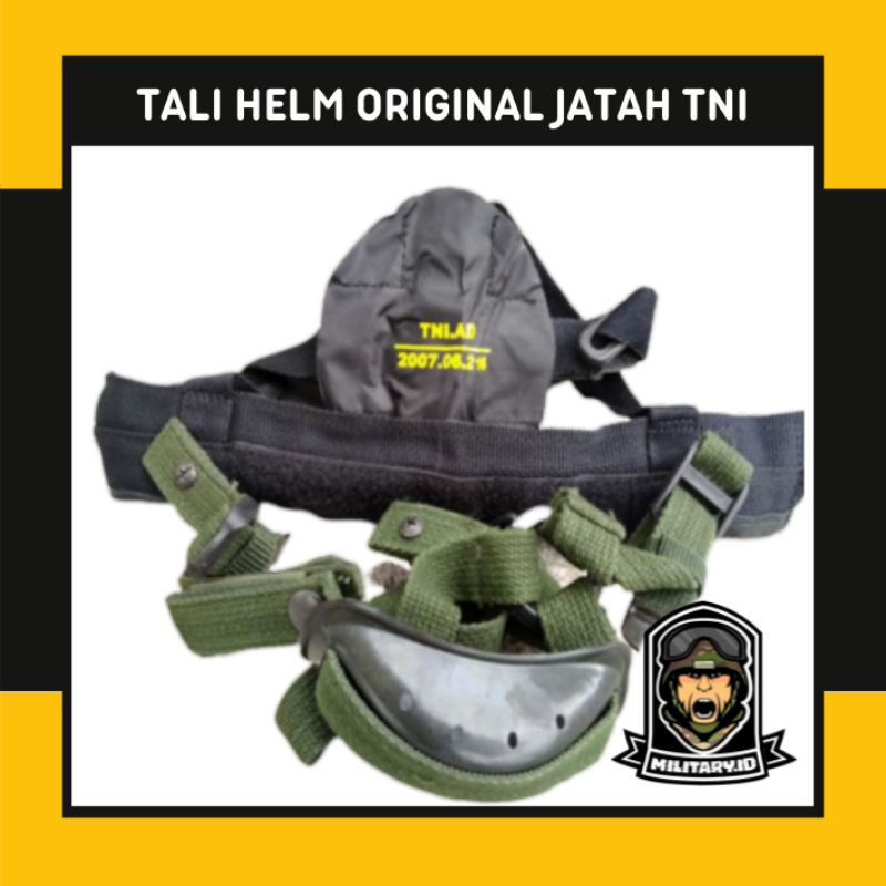 TALI HELM TEMPUR ORIGINAL TNI AD