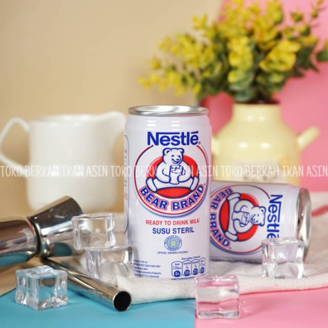 

Nestle Bear Brand Susu Beruang 189ml / Susu Steril Drink Milk