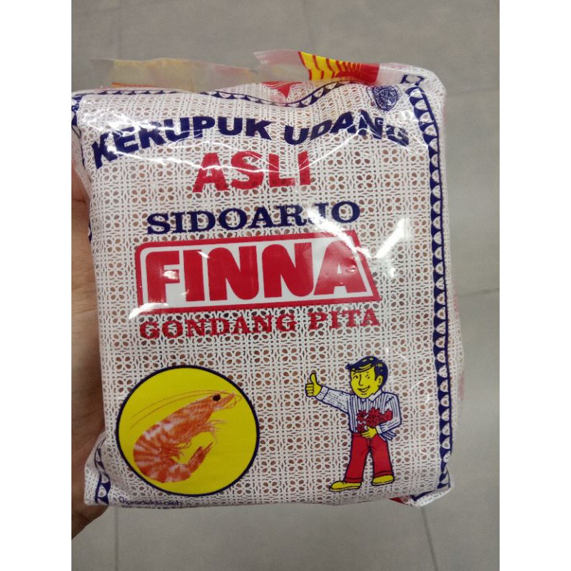 

finna krupuk udang gondang pita 500gr