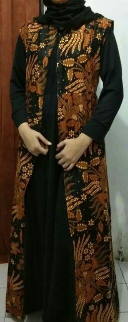 Batik Couple Sarimbit Longcardy Kemeja Manggar Baju Seragam Kantor Alkhalis