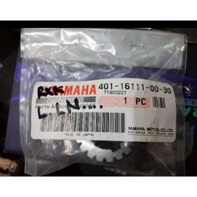 Gigi Tunggu Gigi Primary Gigi Primer Kopling Yamaha Rx King Rxs RxK Rx King Lawas Original Ori YGP