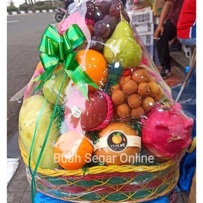 

PARCEL BUAH UKURAN BESAR - KERANJANG TANGKAI WARNA DFGDF64635