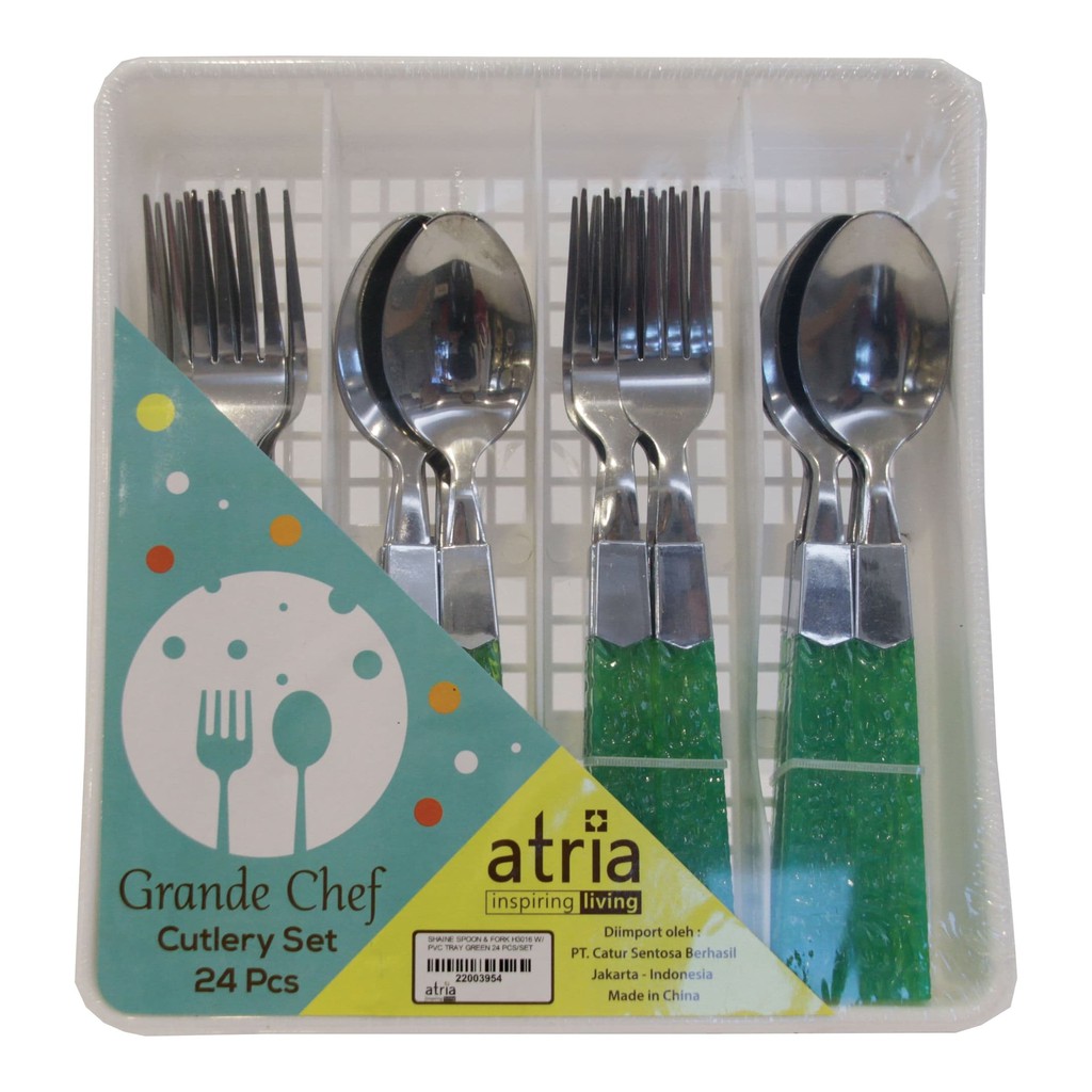 HOT SALE Shaine Spoon & Fork 24 Pcs