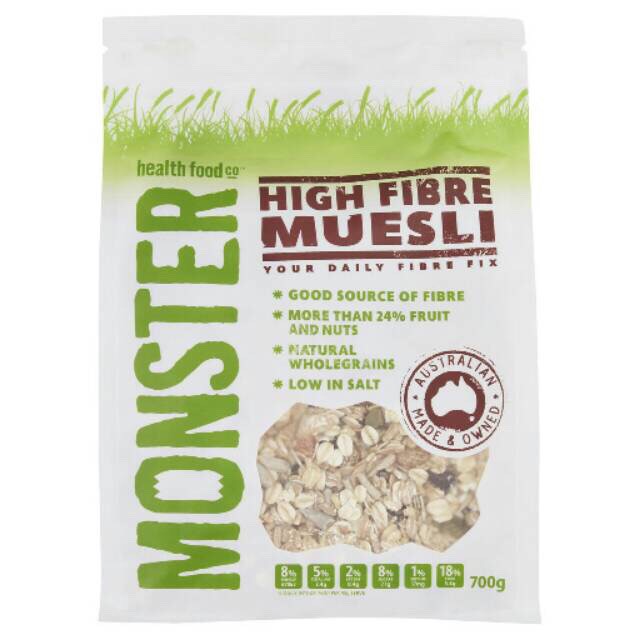 Khas MUESLI MONSTER HIGH FIBRE 700 GRAM