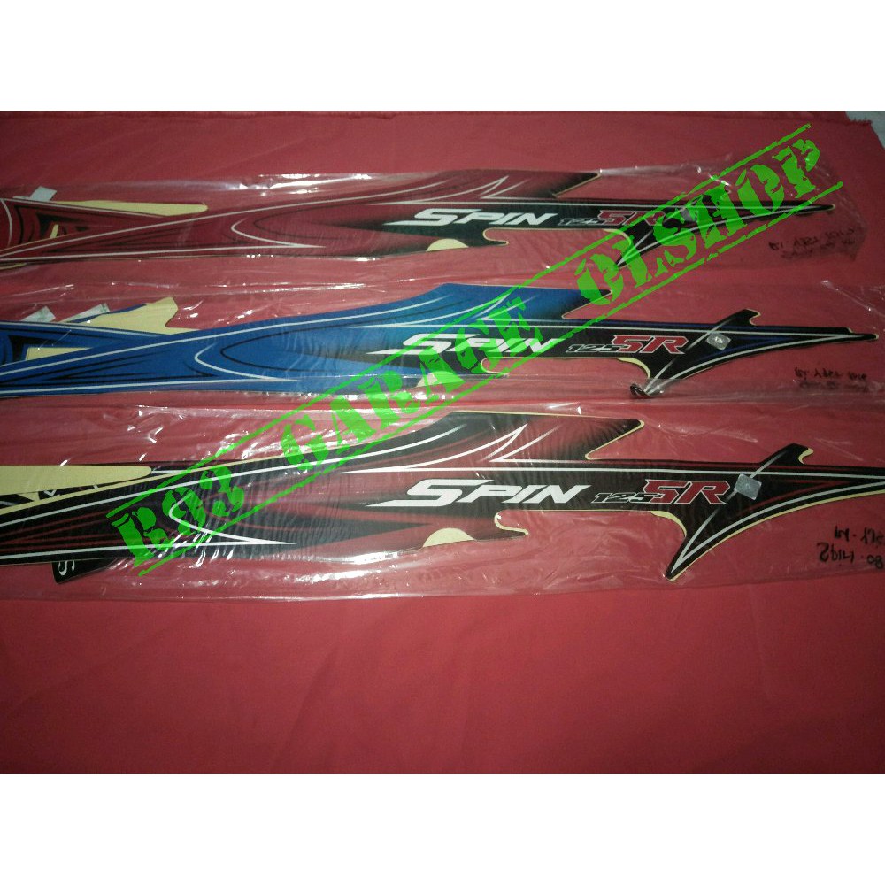 Unik Striping Suzuki Spin 125 SR 2008 Murah