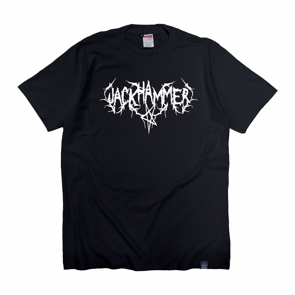 Tshirt Baju Kaos Distro Jackhammer Metal / Kaos Distro Pria Wanita