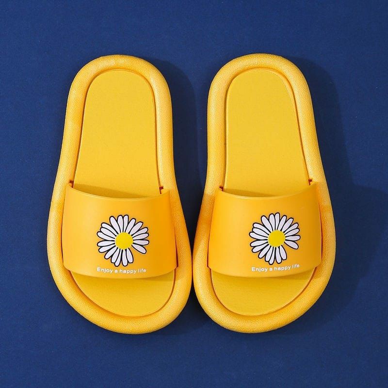 sandal baby karakter bunga lucu