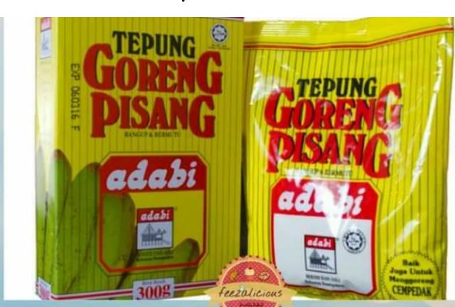 Tepung goreng pisang crispy Adabi