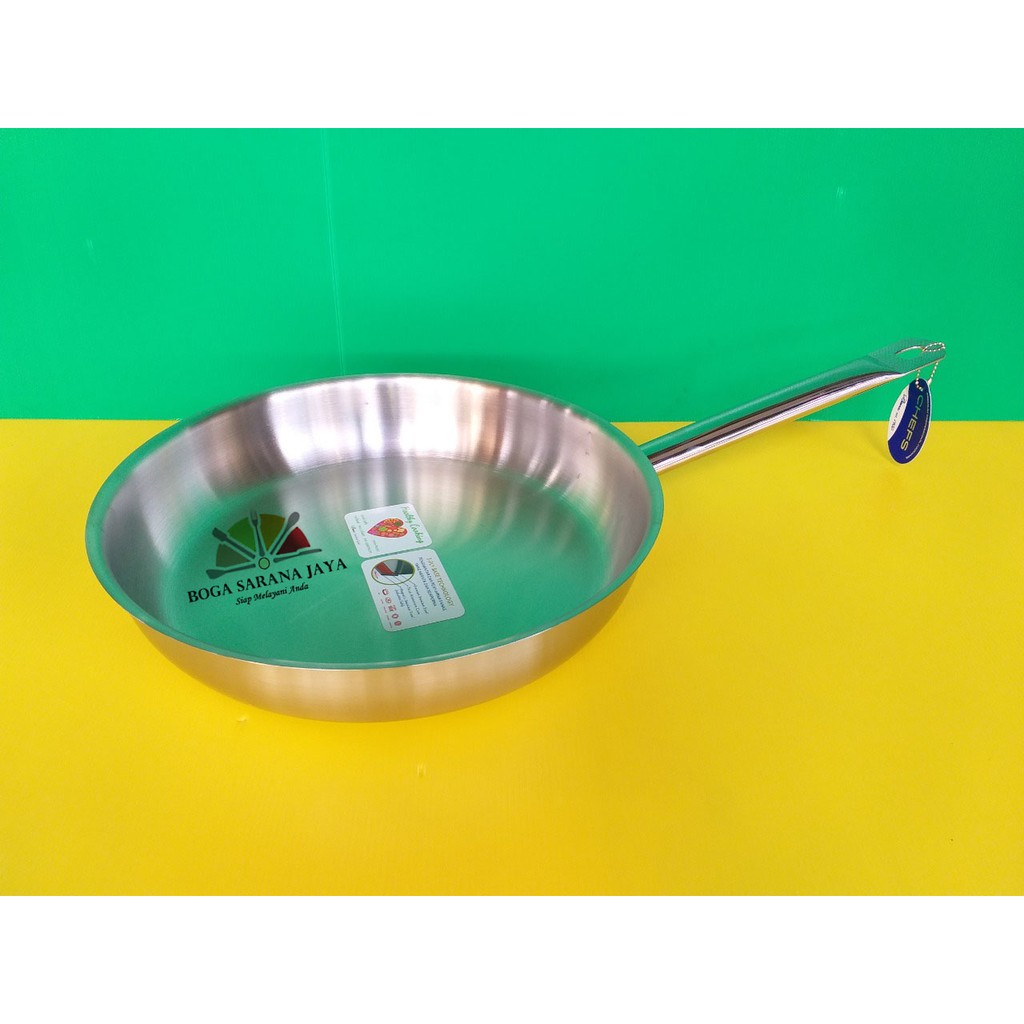 Frying Pan Bima Chef 32 cm/ Penggorengan Stainless Bima BP1901532