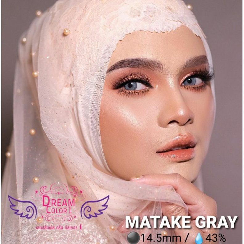 Softlens MATAKE BROWN coklat Normal Minus s.d -10.00 softlens minus Tinggi softlen korea murah