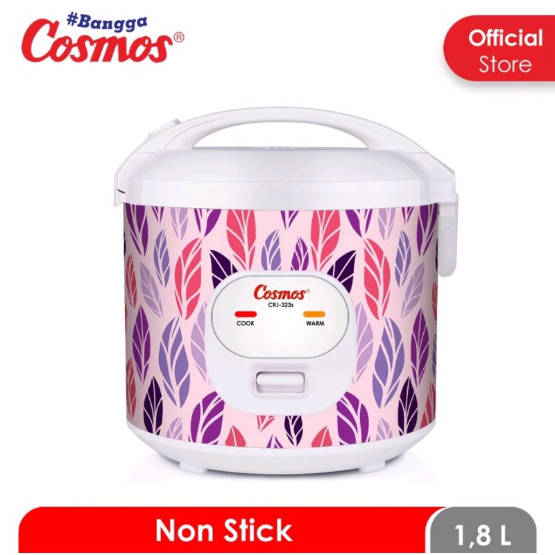 PRODUK BARU!!! Rice Cooker Magic Com Cosmos CRJ 323S Anti Lengket Original Baru dan Bergaransi Resmi