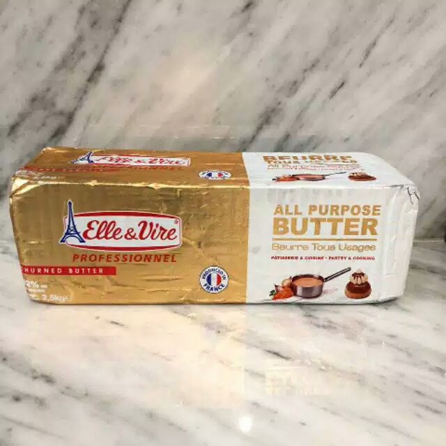 

Elle vire french butter all purpose butter 2500 gram 1pcs