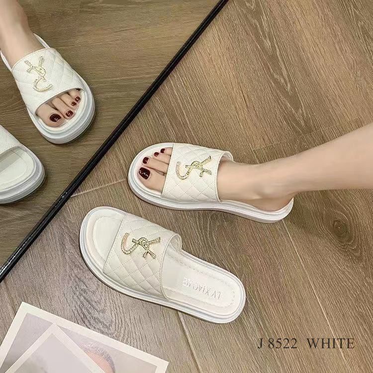 FASHION  WANITA SANDAL FLAT FLIP FLOP CHEPA 8522 (RESTOCK)