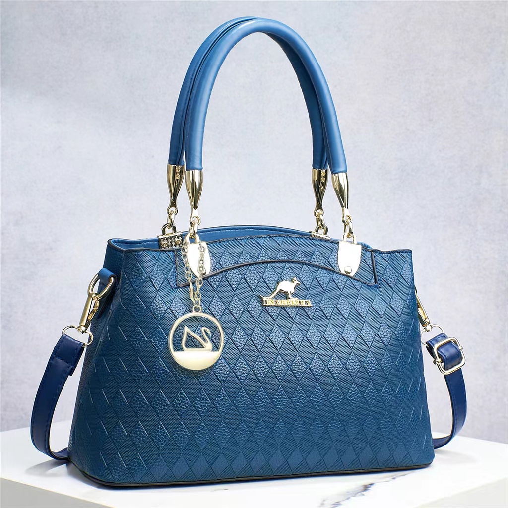 LBAGS - COD, Tas Wanita, Shoulder Bag, PU Leather, 29 Cm x 11.5 Cm x 19 Cm - 750 Gram (457)