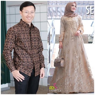 Maura Couple - Sania Ruffle Batik Couple Ndoro jowi DNT Garansi Termurah Shopee - selma