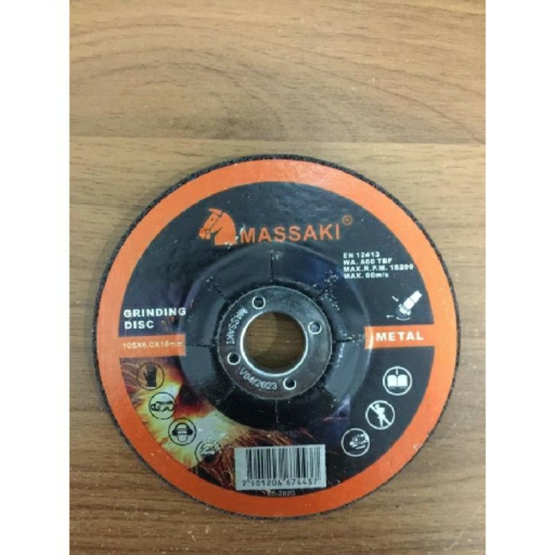 Batu Mata Gerinda Gurinda Tebal 4" Massaki