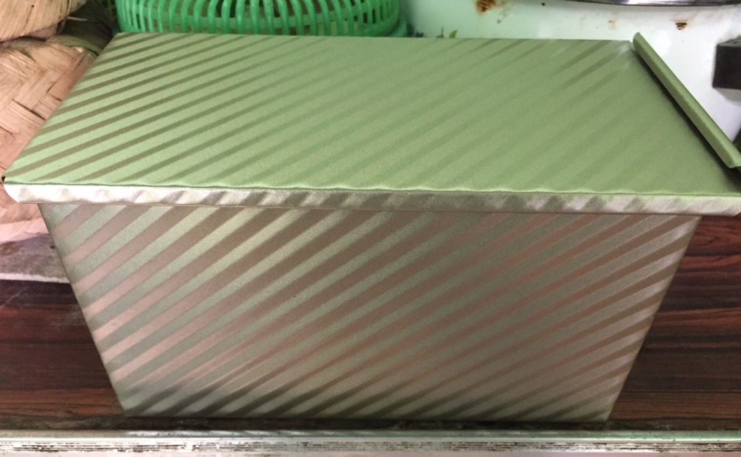 Loyang Roti Tawar Box Dengan Tutup Anti Lengket 450 Gram / Loaf Pan Toast Box / Loyang Roti