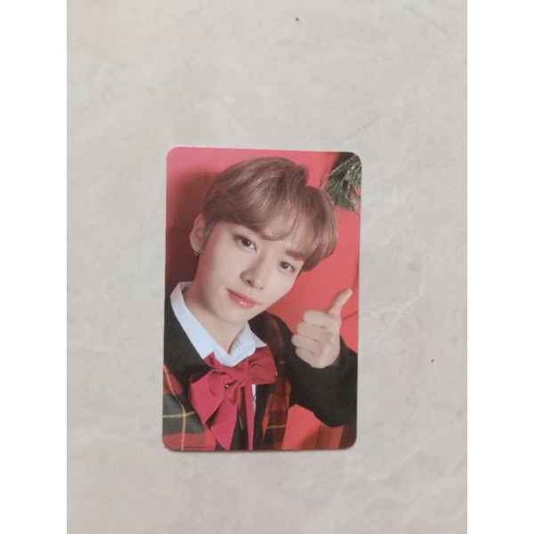 NEGO || PC LEE KNOW MINHO LINO CHRISMAS EVEL VER 1 MERAH, JEMPOL