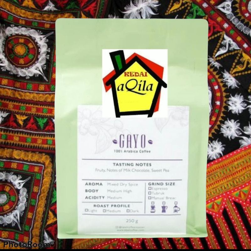 

Gayo Arabica Coffee Roasted Beans Premium / Kopi Gayo Arabika by Opal Coffee