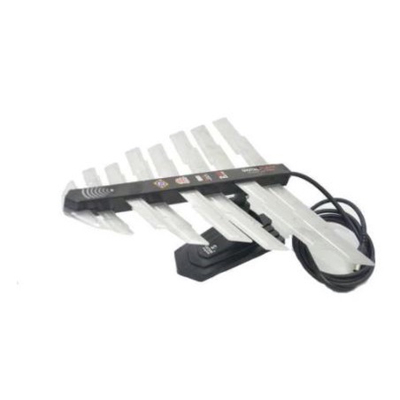 Antena TV FLASH S 019 D Digital Indoor Dalam LED LCD Dual Band UHF