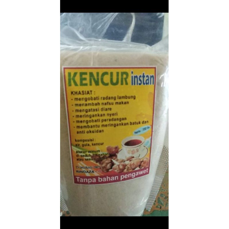 

jamu bubuk KENCUR Instan paling MURAH(250gr)