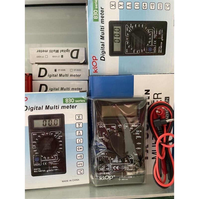 DIGITAL MULTI METER DT-830B KLOP