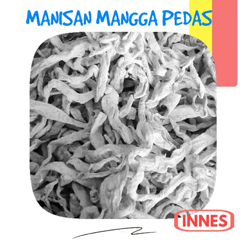 

Manisan Mangga Putih Pedas Putih Kering / Asinan Mangga Putih Pedes 250 Gram