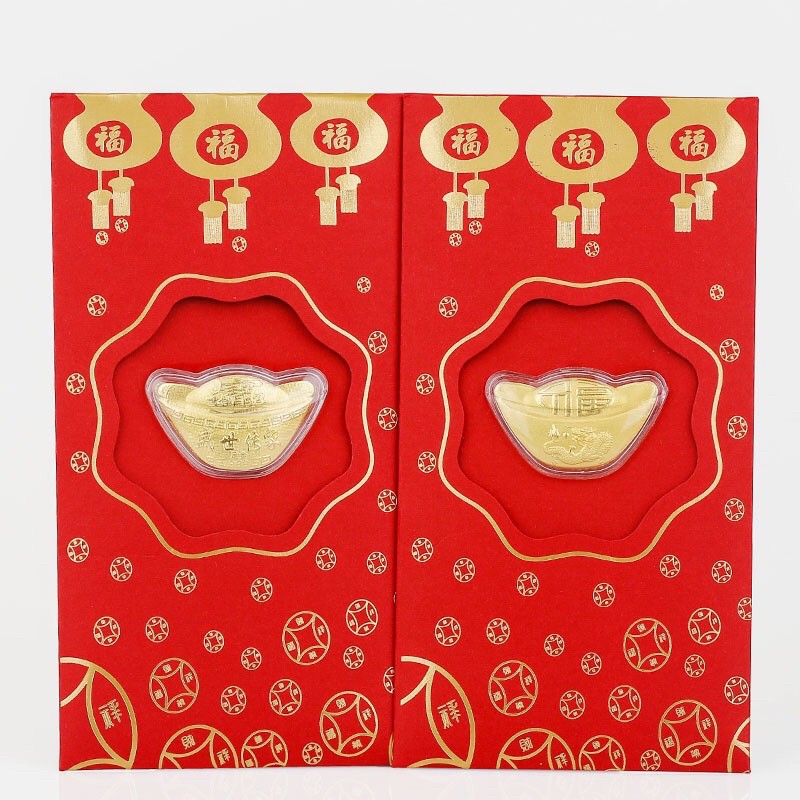 

ANGPAO EMAS 9999 PLATED RED POCKET ADA SERTIFIKAT TEST REPORT COCOK UNTUK KADO DAN BERBAGAI ACARA