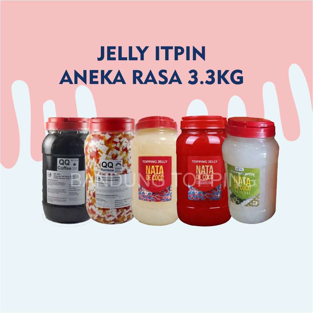 Topping Jelly aneka rasa IT-PIN 3.3 kg