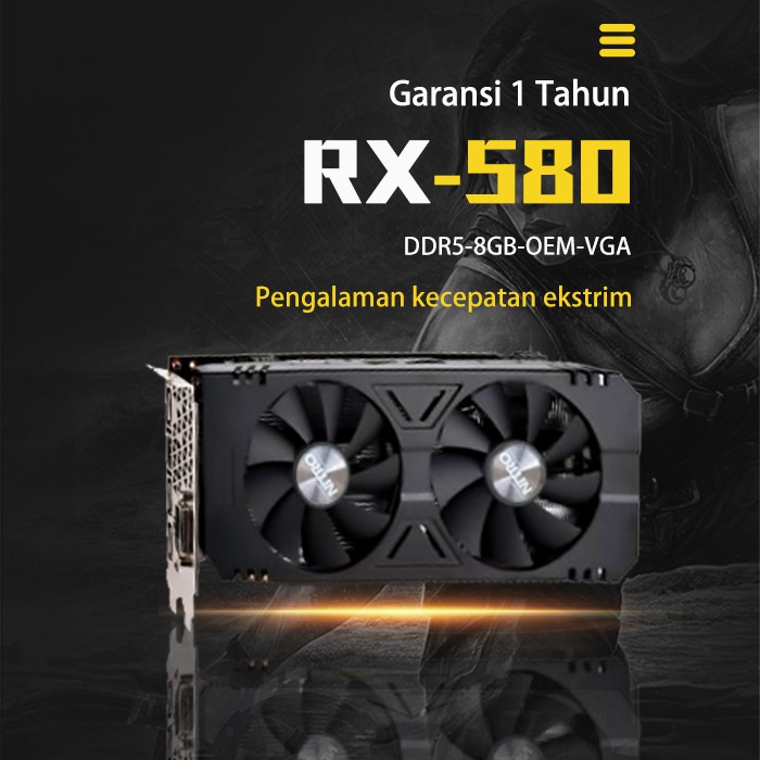 SAPPHIRE NITRO+ Radeon RX580 / RX 580 8GB GDDR5 VGA