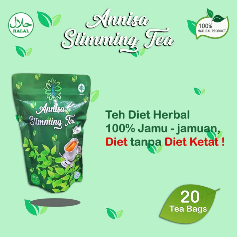 

Teh Diet Herbal Annisa Slimming Tea