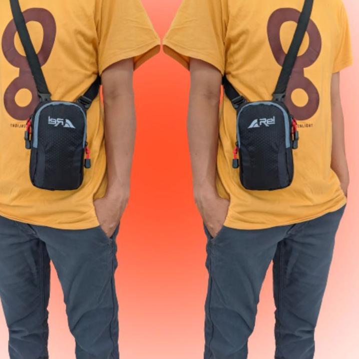 Muraaaahh.. Tas Selempang Pria | Sling Bag Kecil Pria - Tas Dompet | Tas Bahu Samping Cowok HP Tas S