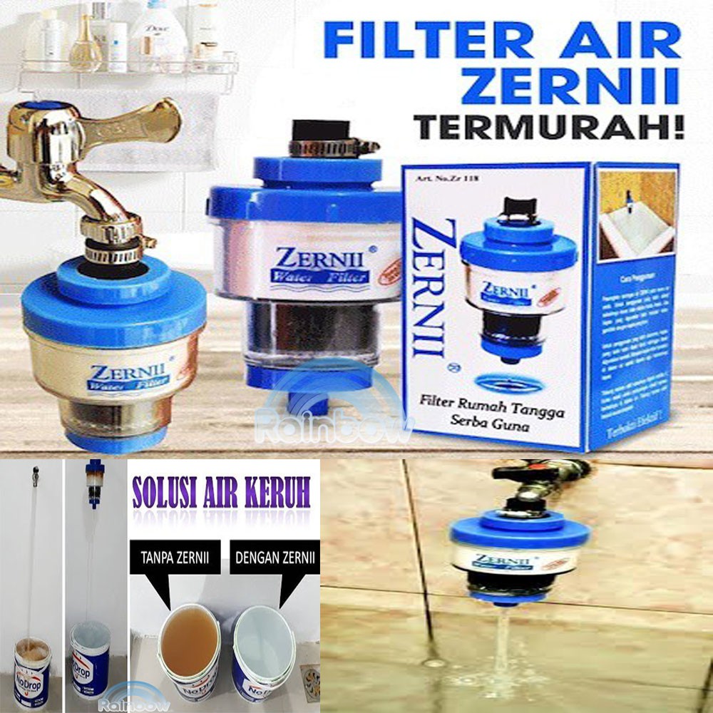 Saringan Air ZERNII / Filter Air ZERNII / ZERNI Karbon Filter Air / Penyaring Air Zerni KRAN AIR ZER