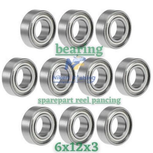 BEARING REEL PANCING UKURAN 6X12X3