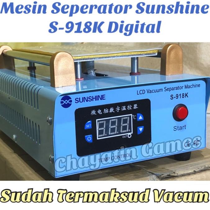 

Mesin Separator Sunshine S-918K - Alat Pemisah LCD Touchscreen Digital