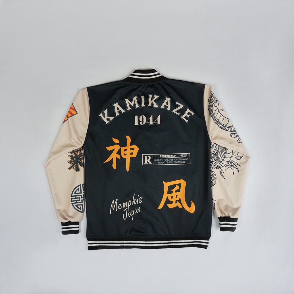 LENS/JAKET BOMBER PRIA/JAKET BOMBER BISBOL/ BASEBALL/ BOMBER SUKAJAN/JAKET BOMBER MURAYAMA/MURAYAMA/HIGH AND LOW/ JAKET ORIGINAL JEPANG/ JAKET KASUAL-5