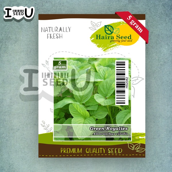 Haira Seed BIbit-Biji Bayam Hijau Green Royalies