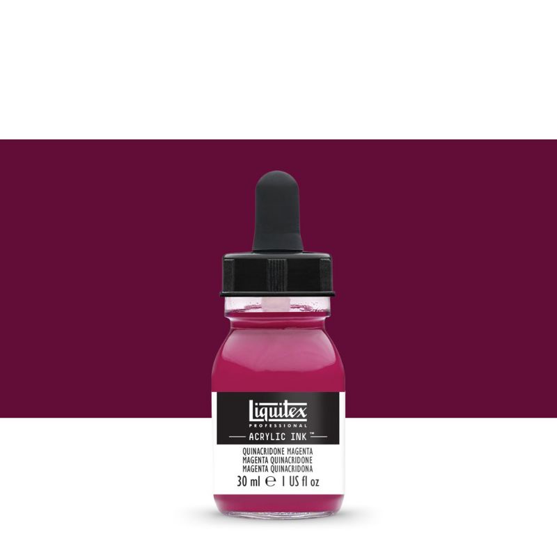 

ACRYLIC INK 30 ML QUINACRIDONE MAGENTA LIQUITEX PROFESSIONAL