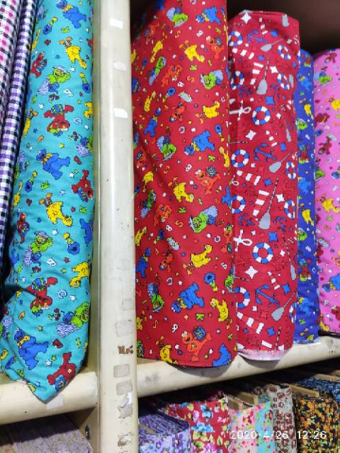 KATUN MOTIF ANAK ANAK