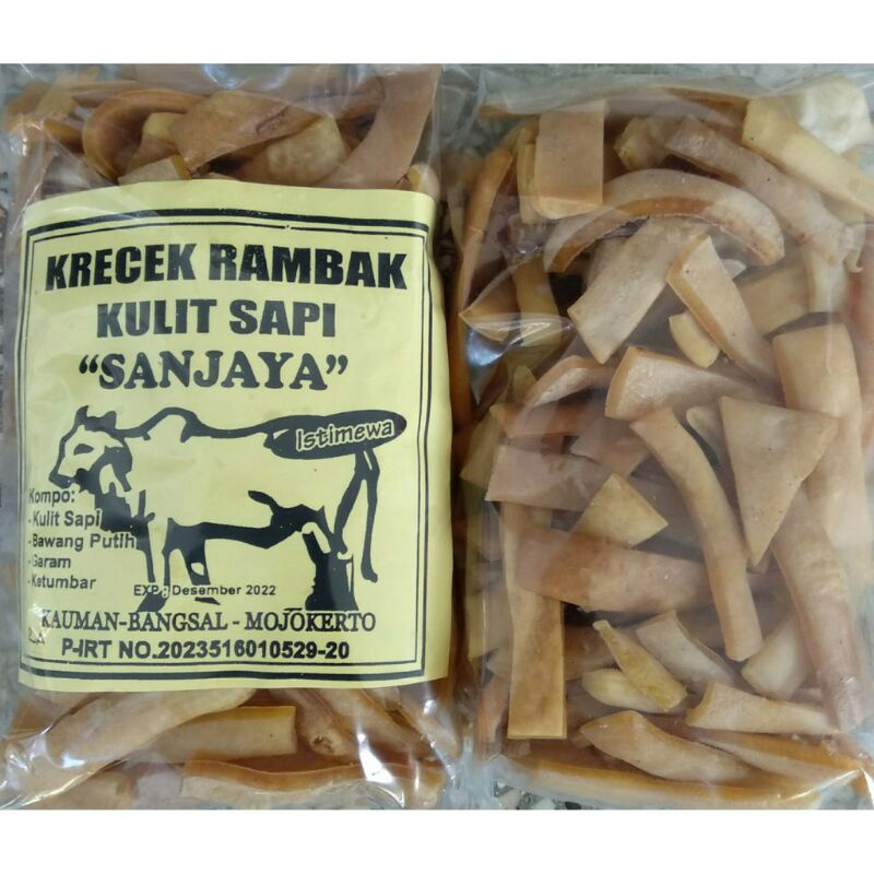 

KERUPUK RAMBAK KRECEK KULIT SAPI - BISA COD