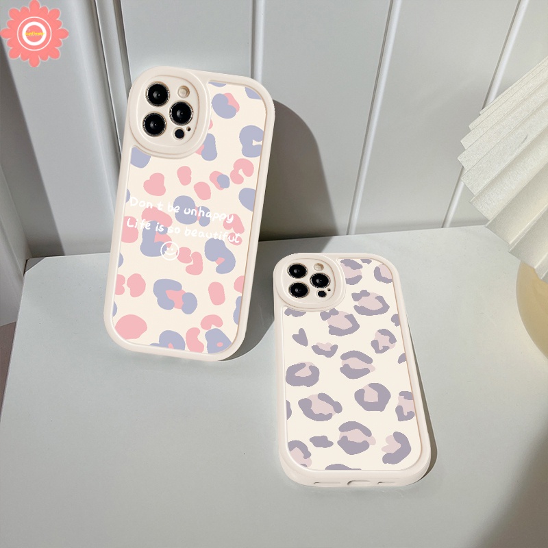 Casing Soft Case OPPO A17 A15 A16 A12 A16K A17K A1K A5S A96 A15s A95 A55 A57 A54 A76 A7 A94 A3S A31 A9 A5 A92 A74 A16E Reno 5F 7Z 5 7 6 4 4F A53 A33 A36 Leopard Cover Penutup Mesin Cuci