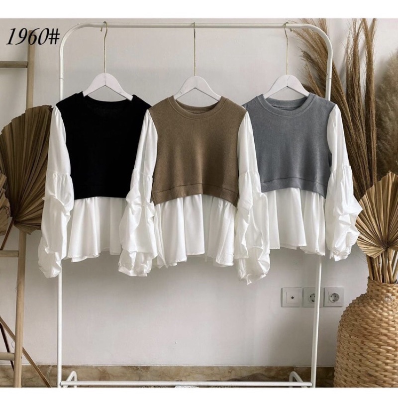 BLOUSE RAJUT MIX KATUN IMPORT