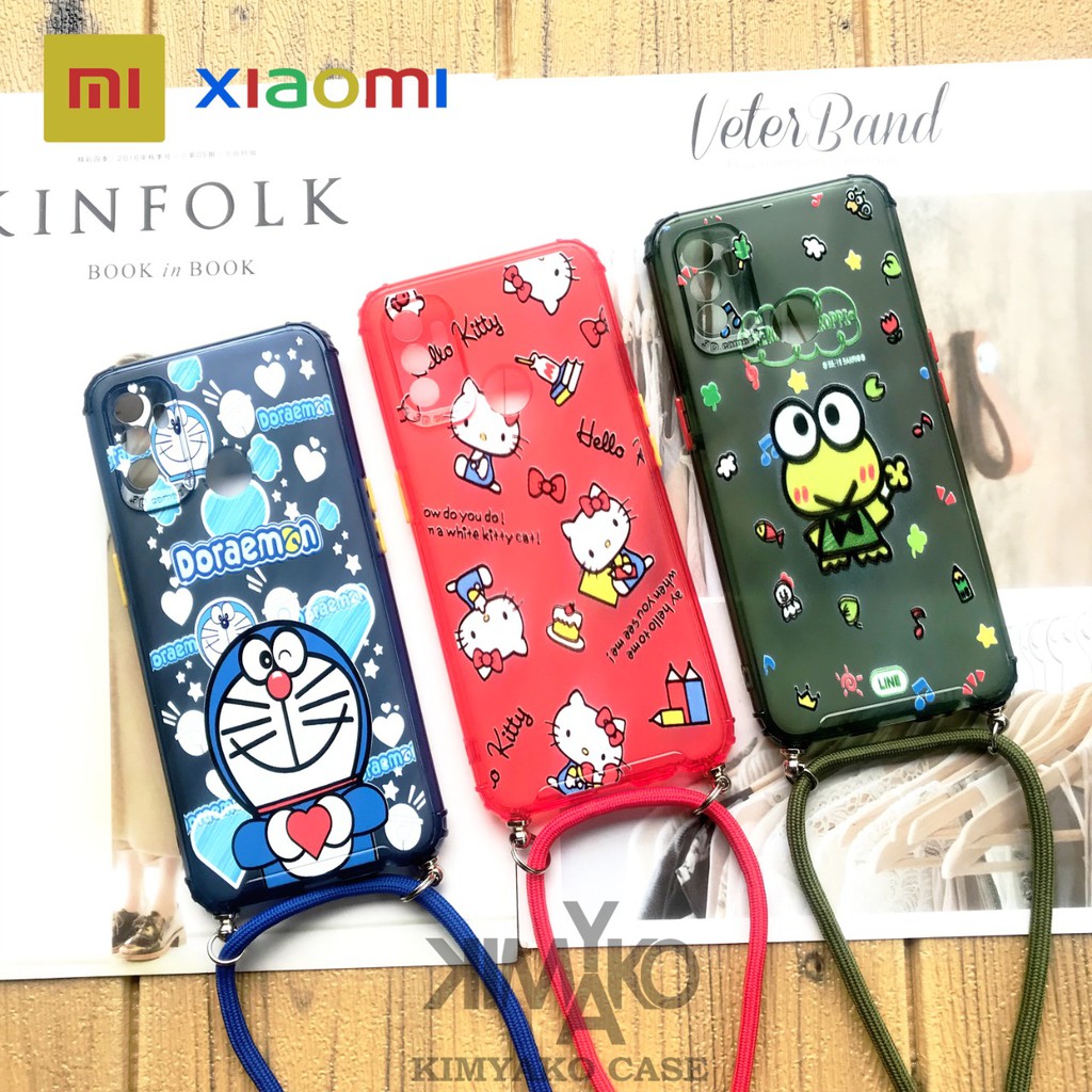 Lens Cover - Case Tali Nagita Motif Hello Kitty Redmi 9 9A 9C NOTE 9 6A POCO M3 6