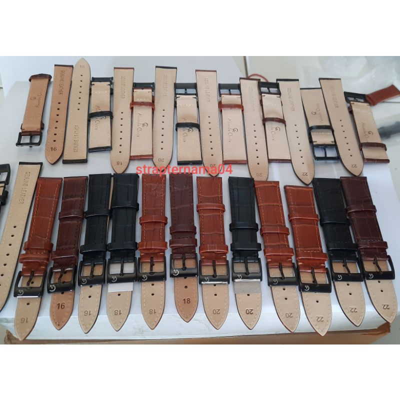 STRAP TALI KULIT JAM TANGAN ALEXANDER ALEXANDRE CHRISTIE CRISTIE CRISTI CHRISTY CRISTY ORIGINAL