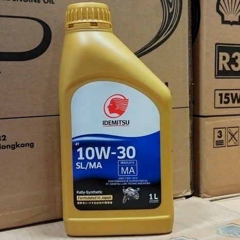 OLI MESIN MOTOR IDEMITSU 4T 10W-30 FULL SYNTHETIC 1 LITER